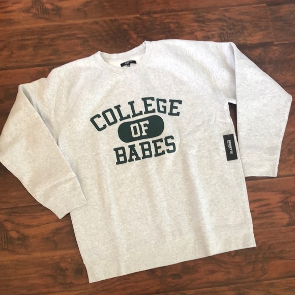 1 LEFT ❗️BRUNETTE THE LABEL COLLEGE IF BABES BIGSIS CREW - Picture 2 of 8